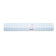 Rolle mit kariertem Papier, weiß mit blauen Linien, zur Verwendung in verschiedenen kreativen Projekten oder zum Zeichnen.