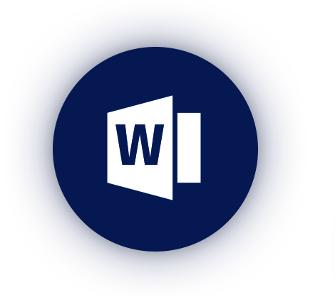 The translation of "Software Icon Word" from German to Swedish is "Programikonen Word.