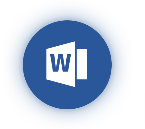 The translation of "Software Icon Word" from German to Swedish is "Programikonen Word.