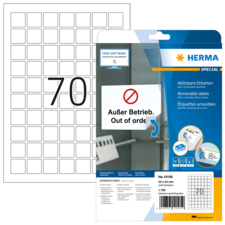 HERMA SPECIAL A4 Etiketter avtagbara