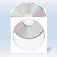 CD i fodral för arkivering