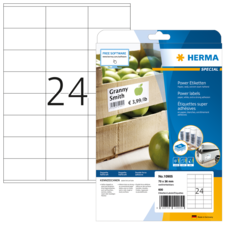 HERMA SPECIAL A4 Power-etiketter