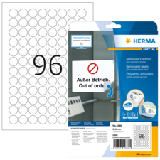 HERMA SPECIAL A4 Etiketter avtagbara