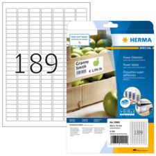 HERMA SPECIAL A4 Power-etiketter