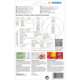 Produktinformationen und Anwendungshinweise für selbstklebende Etiketten von HERMA, einschließlich Sortimentsübersicht und QR-Code.