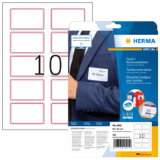 HERMA SPECIAL A4 Namn-/textiletiketter
