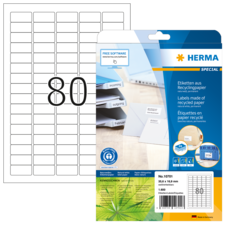 HERMA SPECIAL A4 Etiketter av återvunnet papper