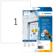 HERMA SPECIAL A4 Folieetiketter vit