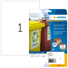 HERMA SPECIAL A4 Inkjetetiketter