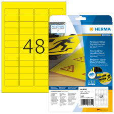 HERMA SPECIAL A4/A3 Folieetiketter gul