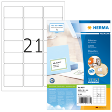 HERMA PREMIUM A4 Etiketter