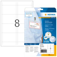 HERMA SPECIAL A4 Insticks-namnskyltar