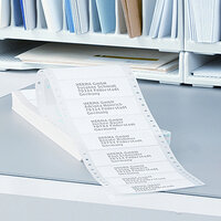 Endlösa tryckta datoretiketter