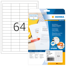 HERMA SPECIAL A4 Korrigerande/täckande etiketter