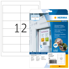 HERMA SPECIAL A4 Folieetiketter vit