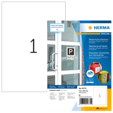 HERMA SPECIAL A4 Etiketter väderbeständig