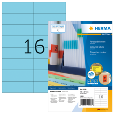 HERMA SPECIAL A4 Färgade etiketter