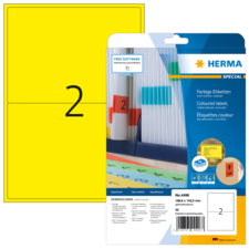 HERMA SPECIAL A4 Färgade etiketter