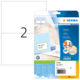 Etikettenpackung von Herma mit 50 Etiketten, Format 210 x 148 mm, inklusive Beispieletikett mit dem Text "MR. SUNNY".