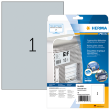HERMA SPECIAL A4 Typskyltar etiketter