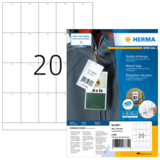 HERMA SPECIAL A4 Stabila hängande etiketter