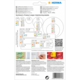 Produktübersicht mit verschiedenen Etikettenformaten und Anwendungshinweisen von HERMA. Enthält QR-Code und mehrsprachige Informationen.