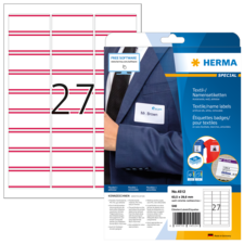 HERMA SPECIAL A4 Namn-/textiletiketter