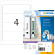 Ordneretiketten für Finanzen und Rezepte, inklusive Vorlage-Software. Packungsinhalt: 400 Etiketten, Größe 192 x 61 mm.