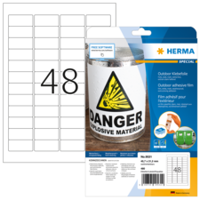 HERMA SPECIAL A4 Outdoor folieetiketter