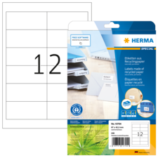 HERMA SPECIAL A4 Etiketter av återvunnet papper