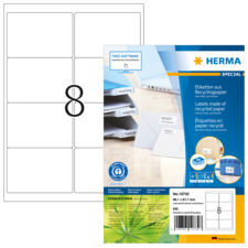 HERMA SPECIAL A4 Etiketter av återvunnet papper