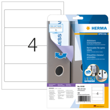HERMA SPECIAL A4 Pärmetiketter avatagbara