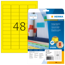 HERMA SPECIAL A4 Färgade etiketter
