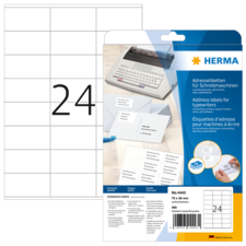 HERMA Adressetiketter, för skrivmaskiner