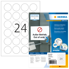 HERMA SPECIAL A4 Etiketter avtagbara