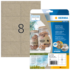 HERMA SPECIAL A4 Etiketter av silphium-papper