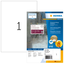 HERMA SPECIAL A4 Folieetiketter vit