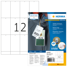 HERMA SPECIAL A4 Stabila hängande etiketter